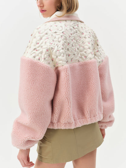 For Love and Lemons Saide Jacket - Pink