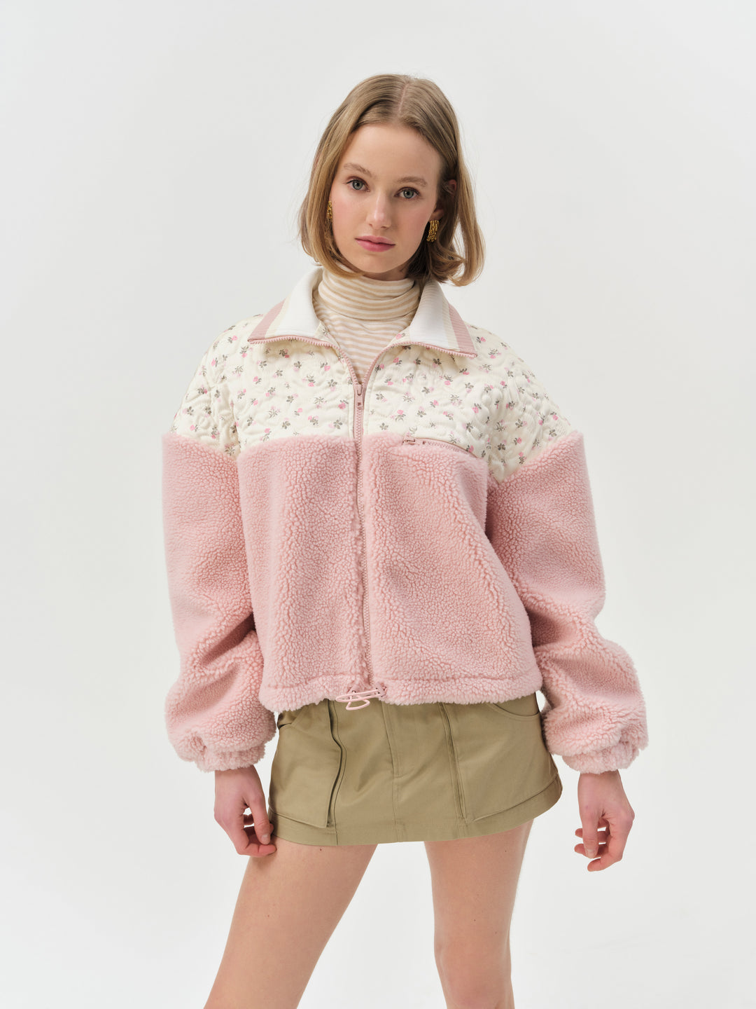 For Love and Lemons Saide Jacket - Pink