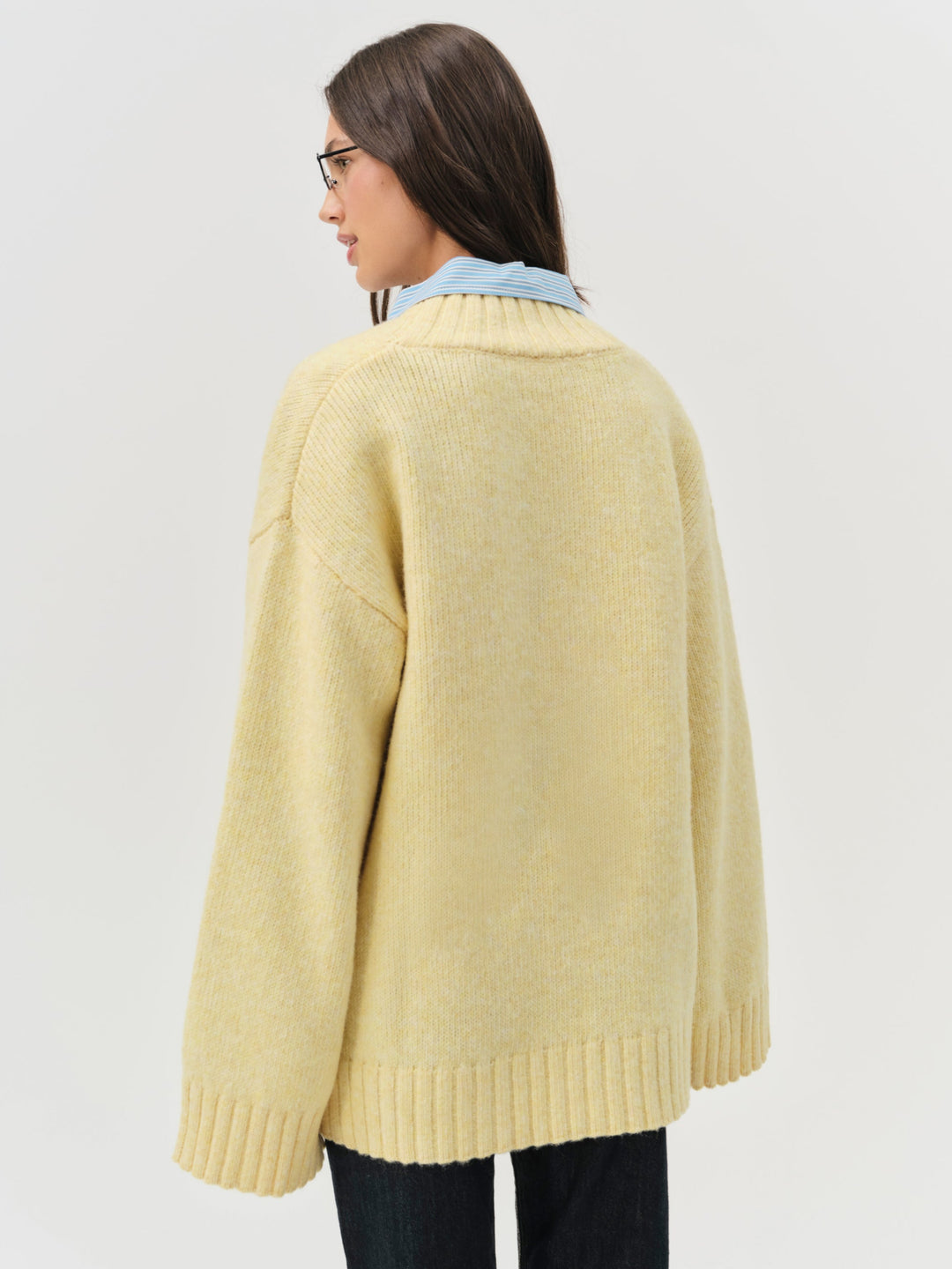 For Love and Lemons Amelia Sweater - Yellow