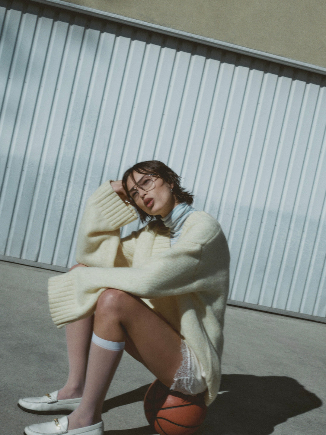 For Love and Lemons Amelia Sweater - Yellow