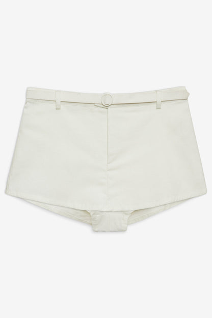 For Love and Lemons Etta Skort - Ivory