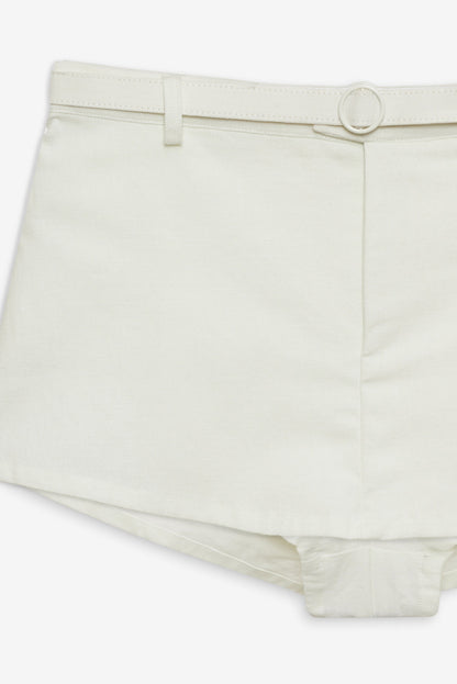 For Love and Lemons Etta Skort - Ivory