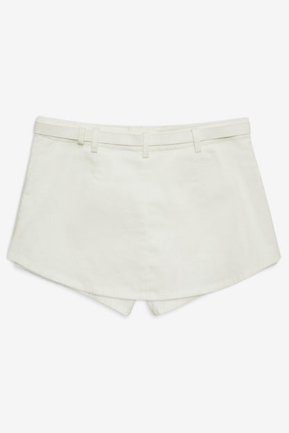 For Love and Lemons Etta Skort - Ivory