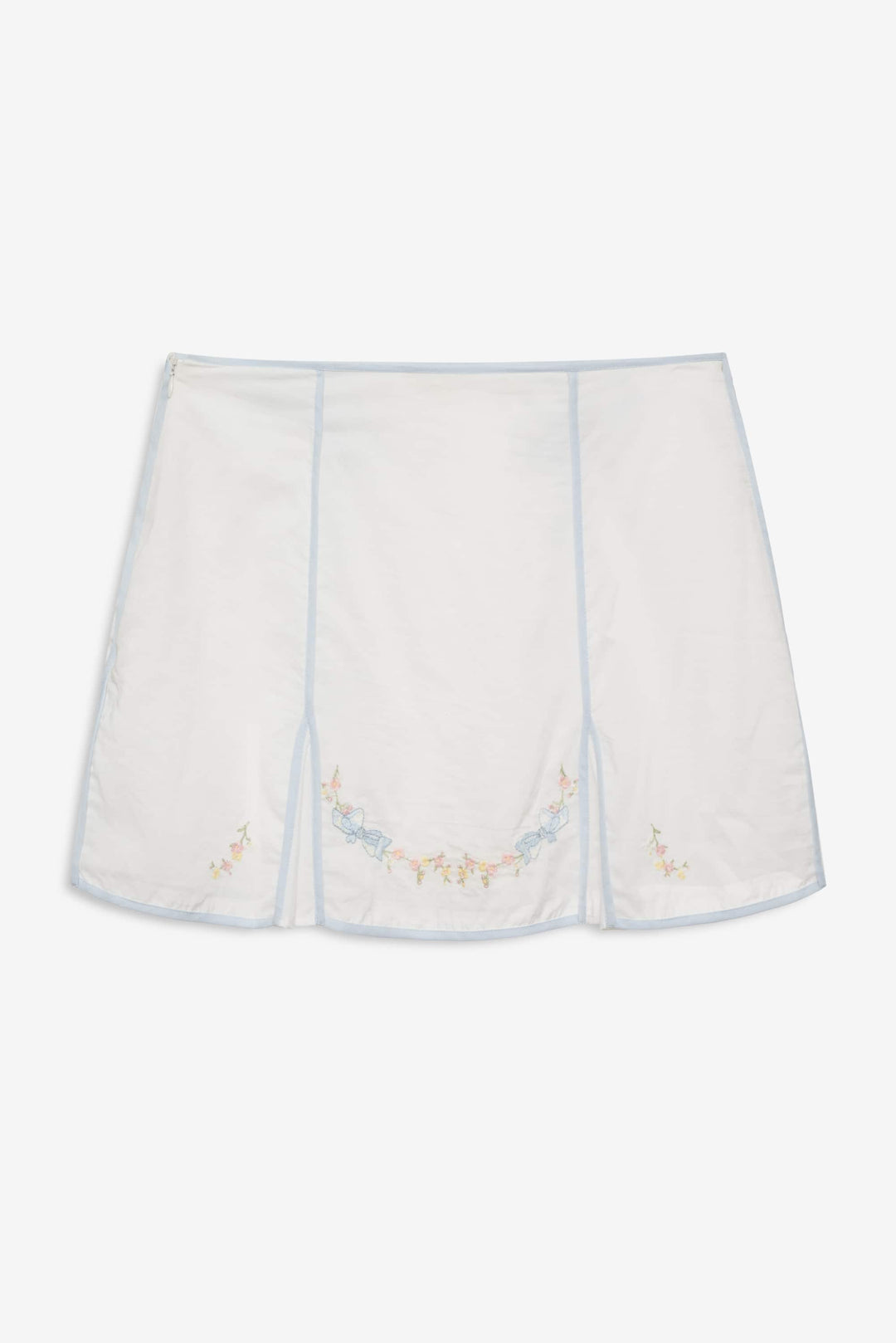 For Love and Lemons Baby Bows Skirt - White