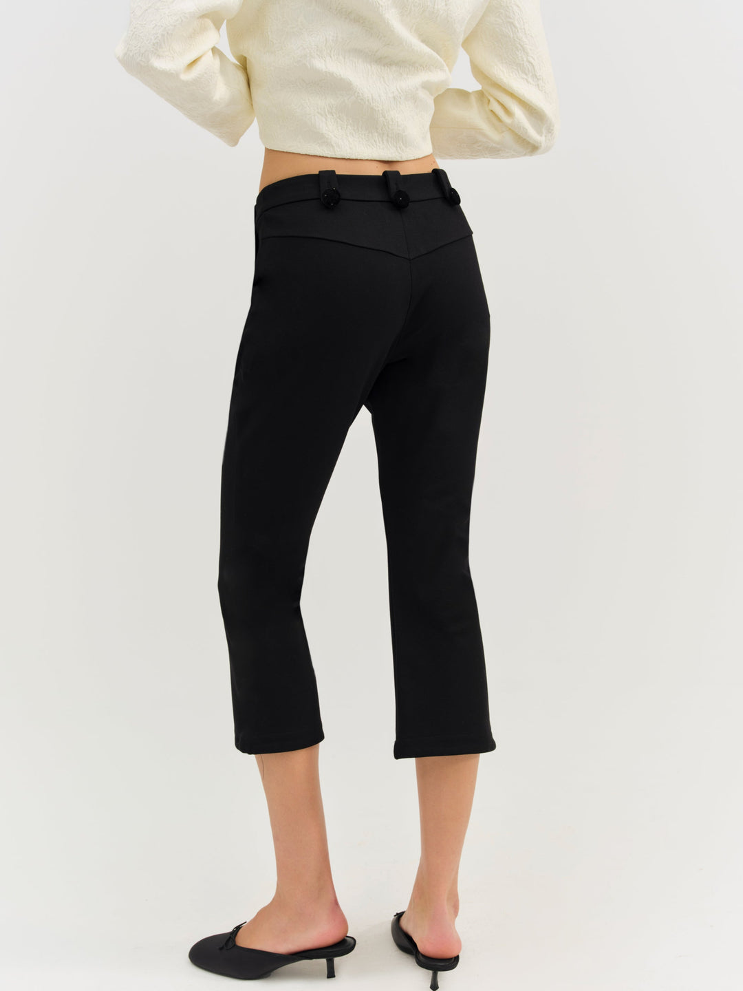 For Love and Lemons Valentina Pants - Black
