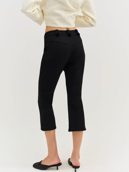 For Love and Lemons Valentina Pants - Black