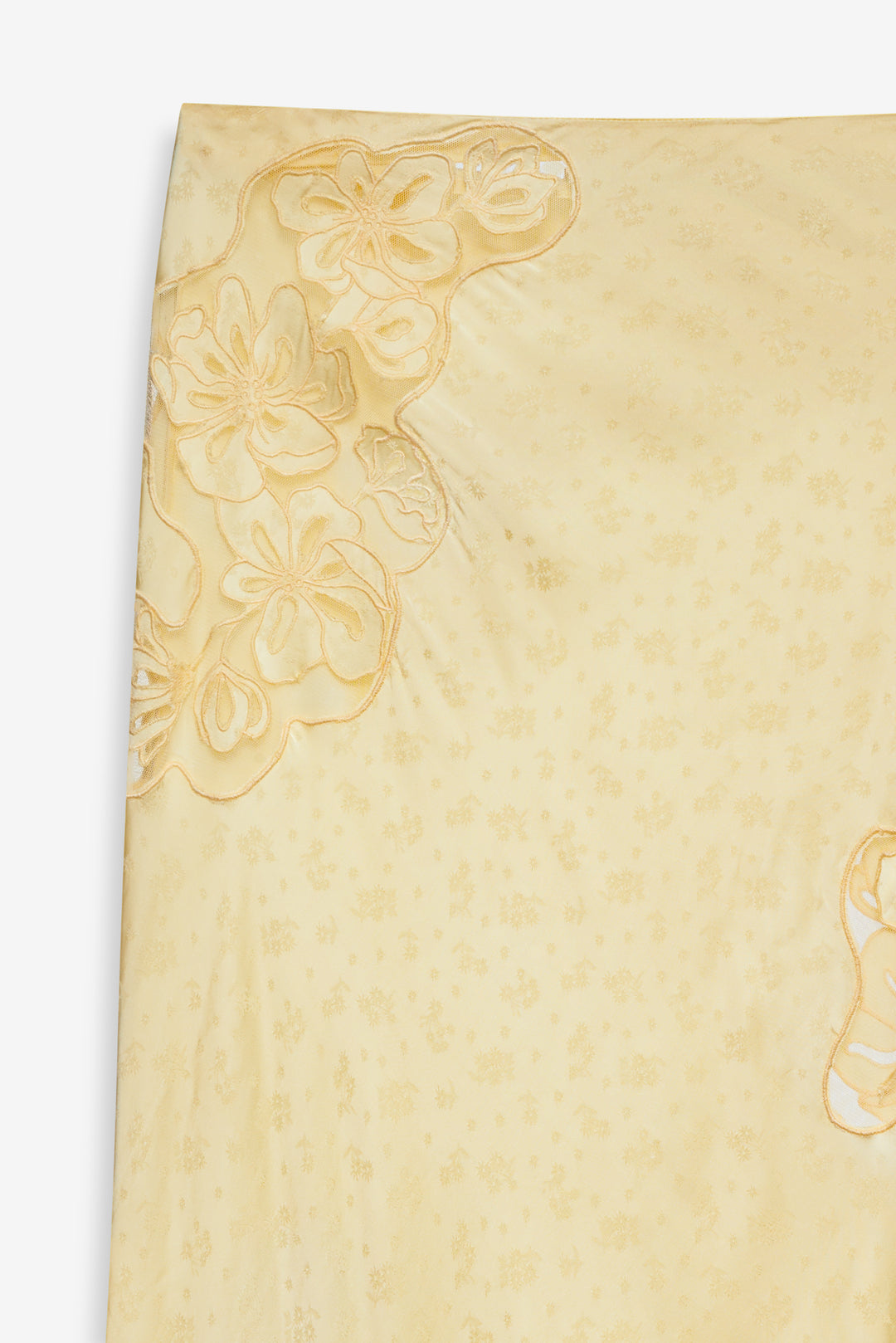 For Love and Lemons Sunrise Midi Skirt - Yellow