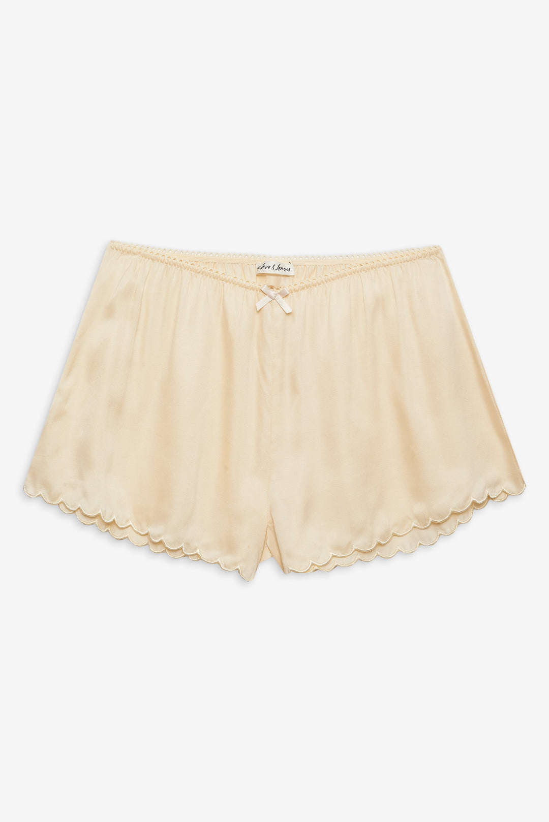 For Love and Lemons Clarabell Short - Yellow