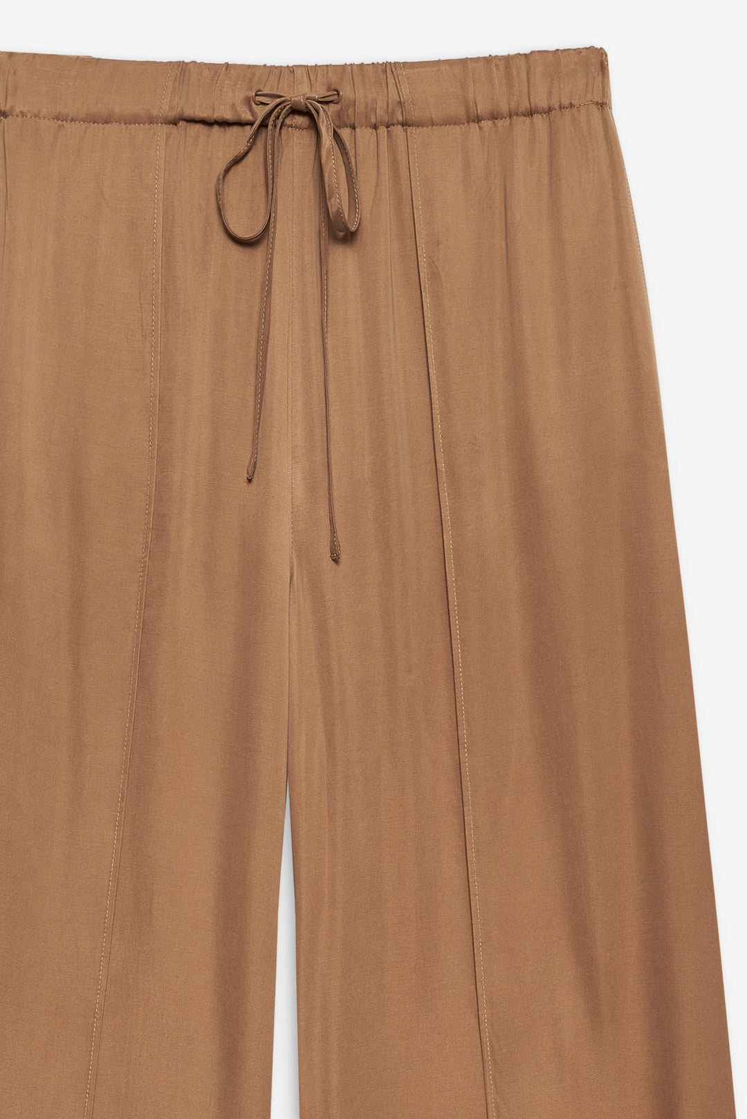 For Love and Lemons Clarabell Wide-Leg Pant - CAMEL