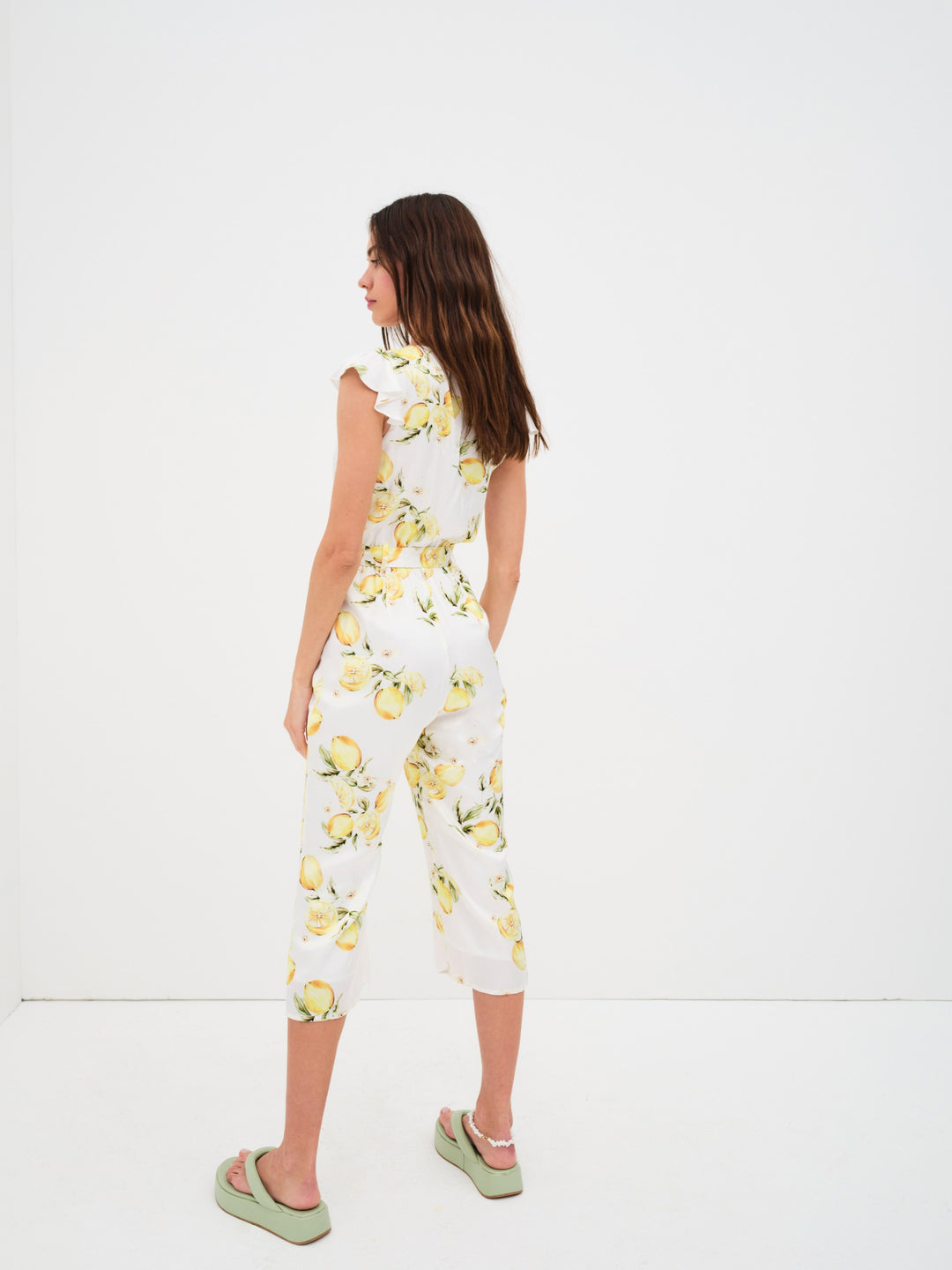 For Love and Lemons Limonada Jumpsuit - Yellow