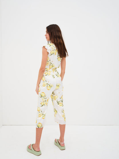 For Love and Lemons Limonada Jumpsuit - Yellow