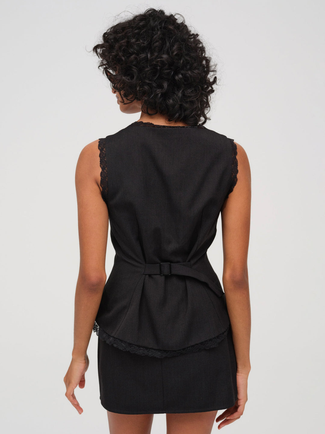 For Love and Lemons Shawna Mini Skirt - Black
