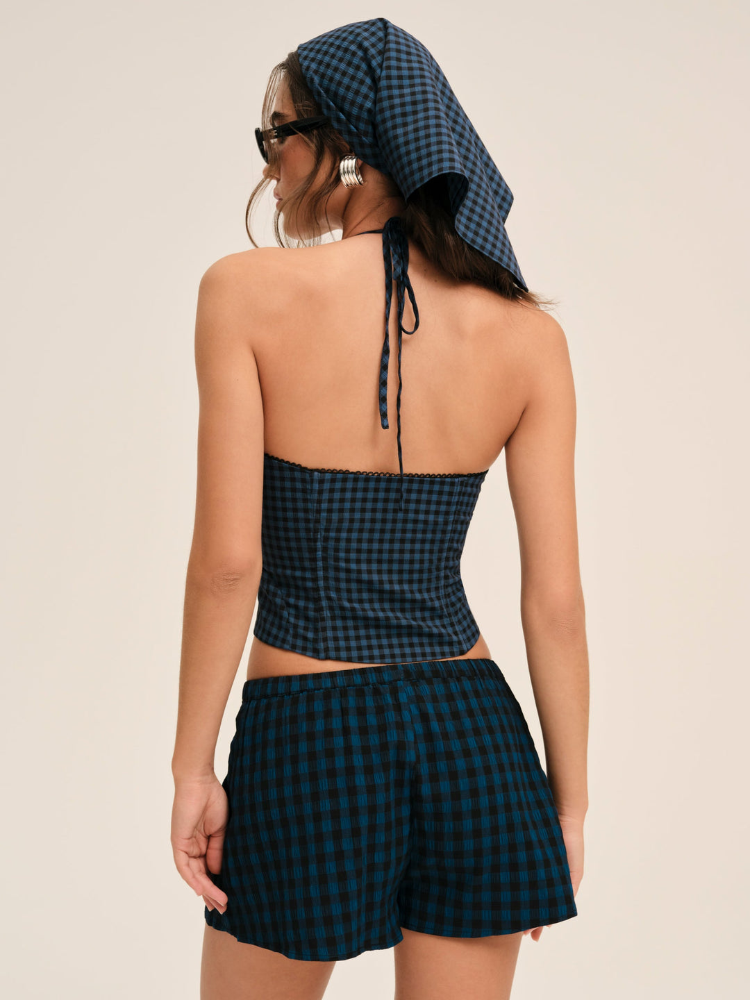 For Love and Lemons Blue River Short - Navy