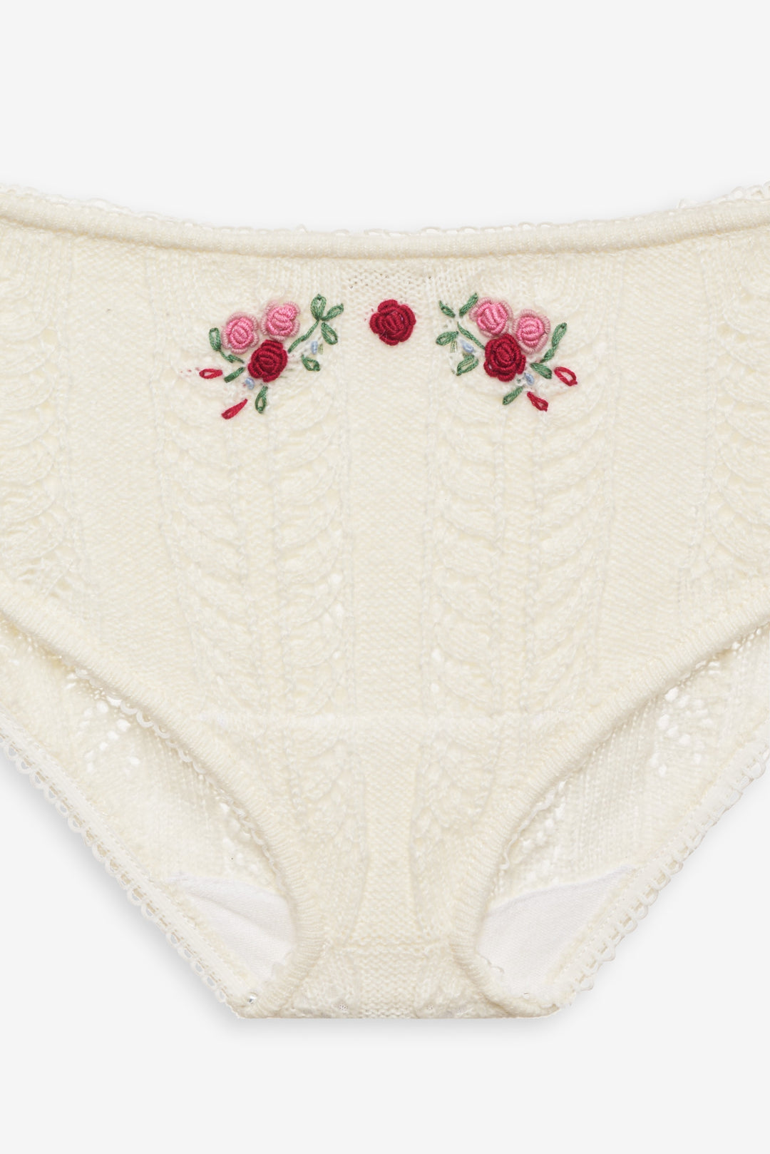 For Love and Lemons Nathalie Cheeky Panty - White