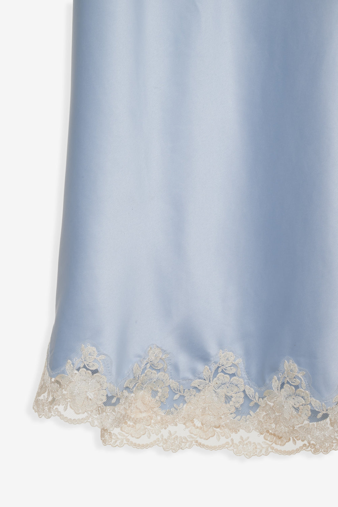 For Love and Lemons Sweetheart Midi Skirt - Dusty Blue