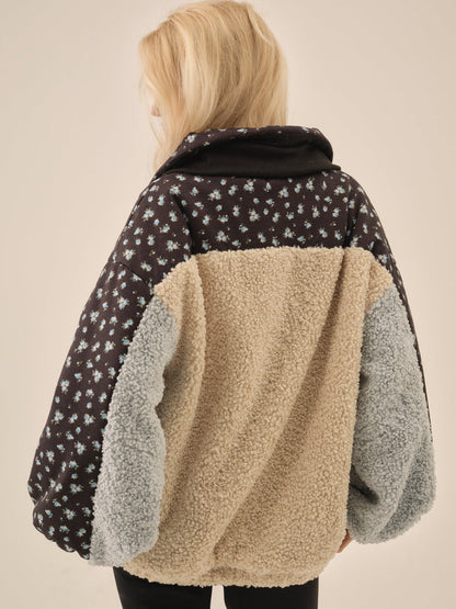 For Love and Lemons Maisie Collared Jacket - Blue