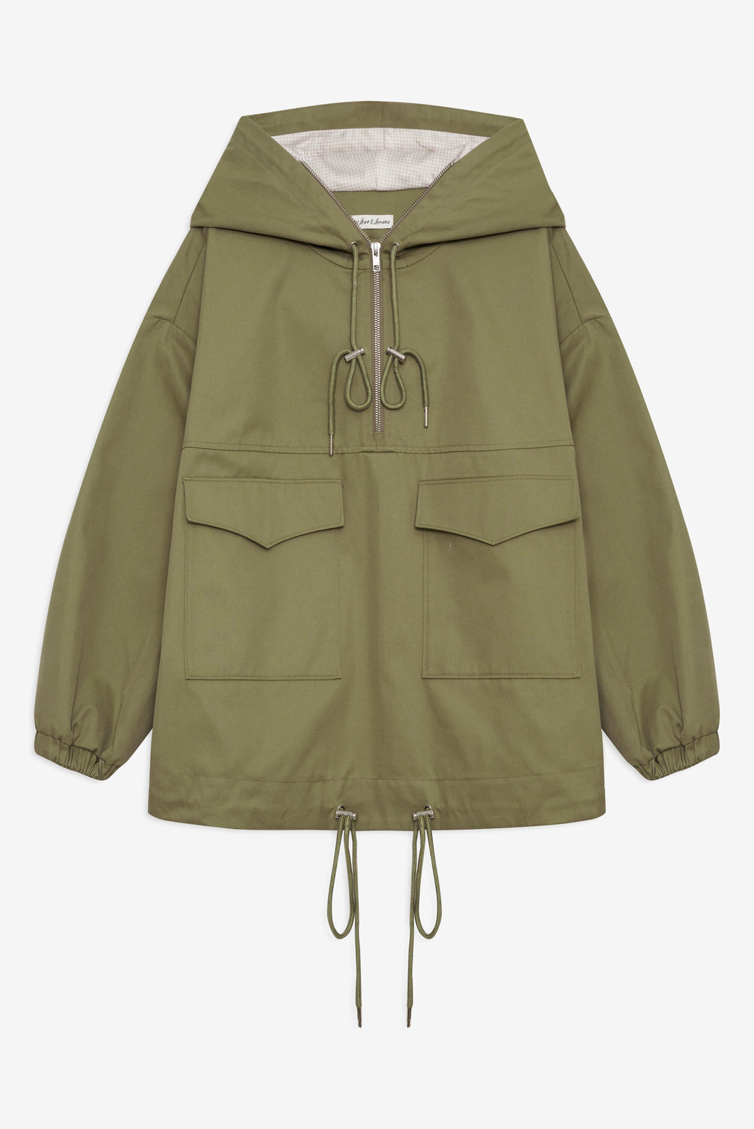 For Love and Lemons Alessia Pullover Jacket - Green