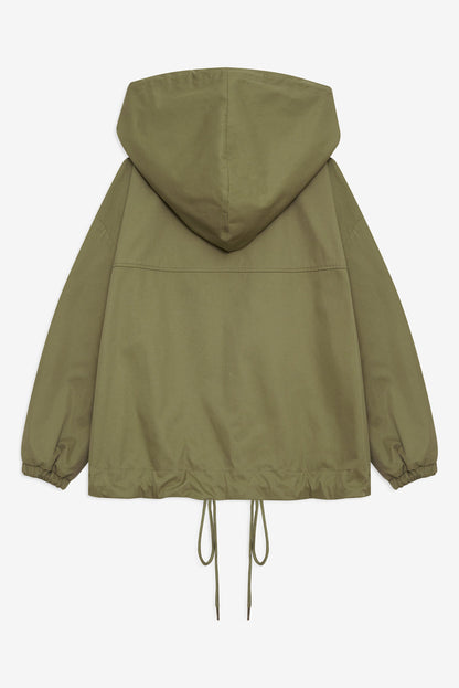 For Love and Lemons Alessia Pullover Jacket - Green