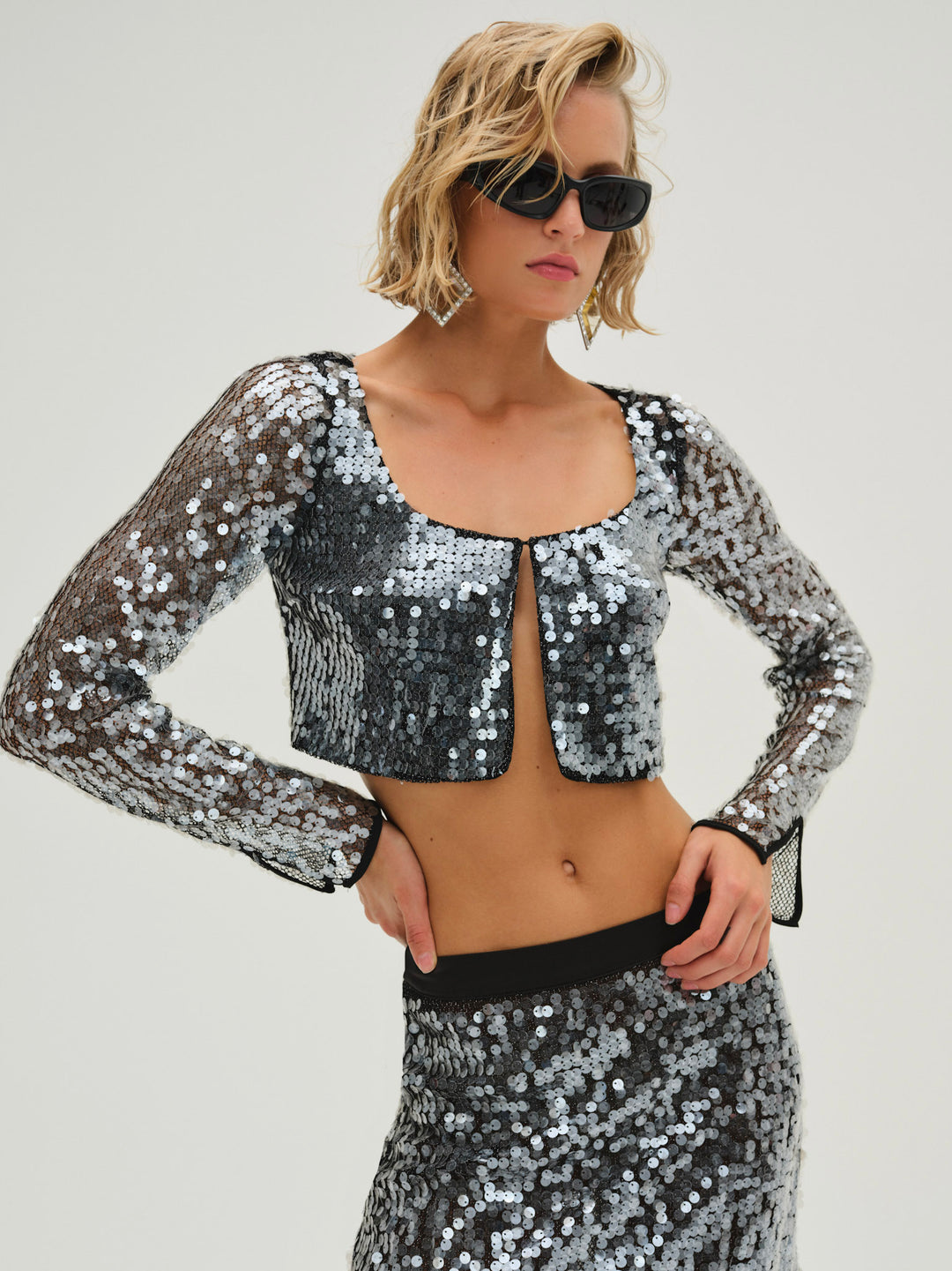 For Love and Lemons Christelle Jacket - Black