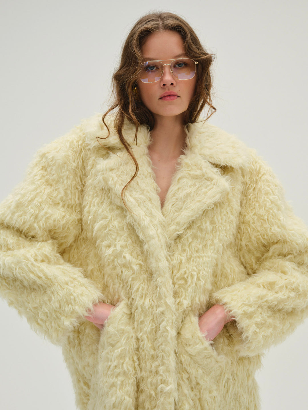 For Love and Lemons Serenne Coat - Yellow