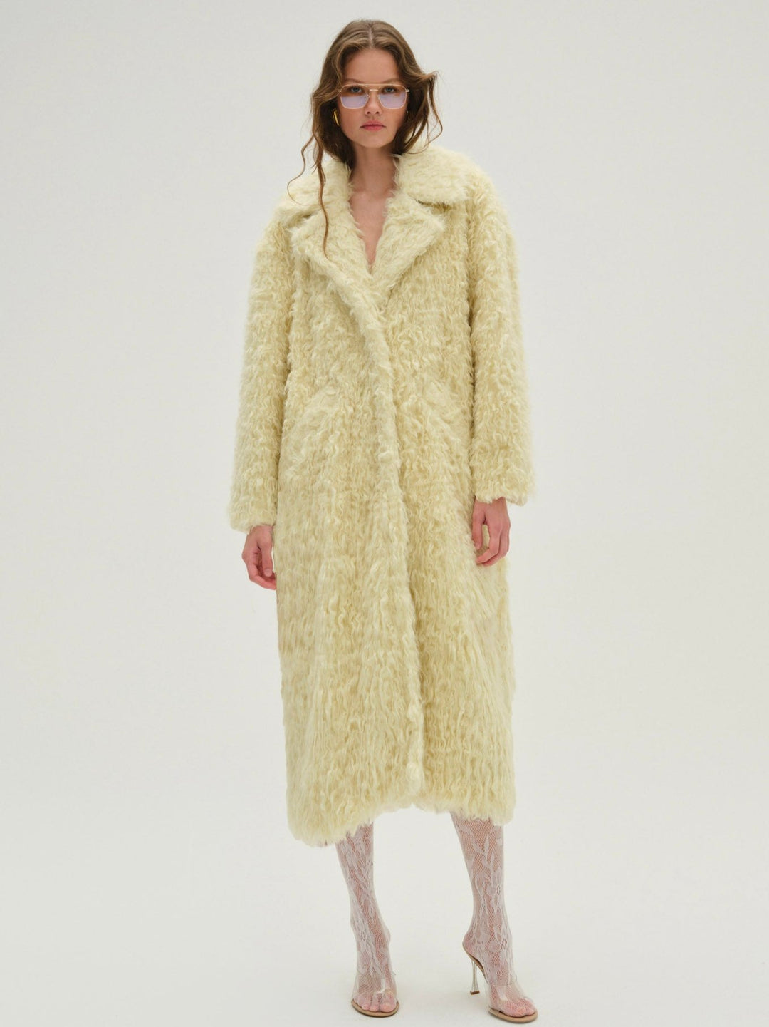 For Love and Lemons Serenne Coat - Yellow
