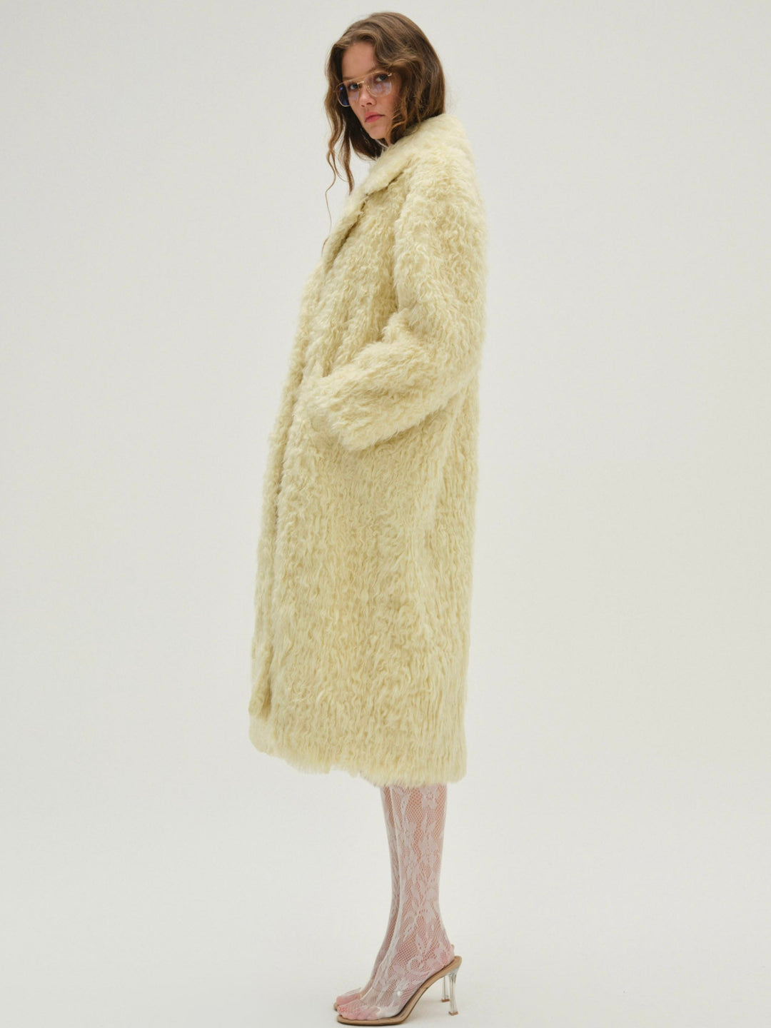 For Love and Lemons Serenne Coat - Yellow