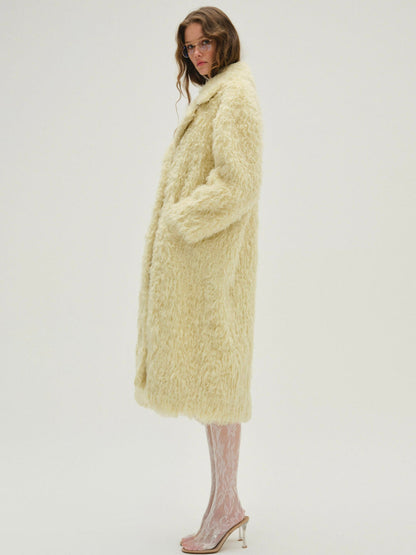 For Love and Lemons Serenne Coat - Yellow