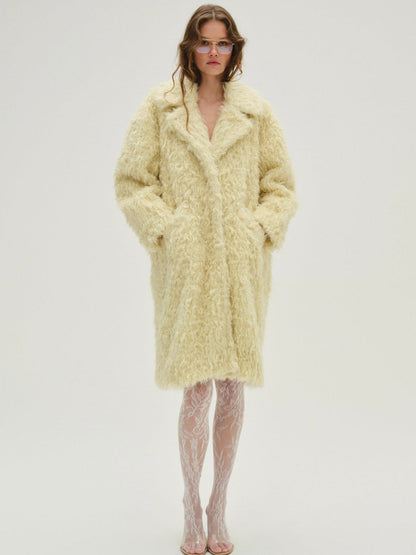 For Love and Lemons Serenne Coat - Yellow