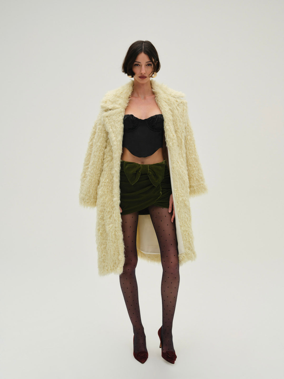 For Love and Lemons Serenne Coat - Yellow