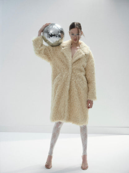 For Love and Lemons Serenne Coat - Yellow