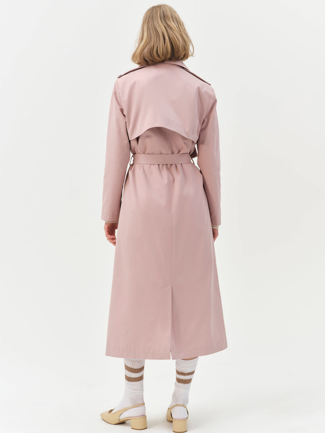 For Love and Lemons Reese Trench Coat - Mauve