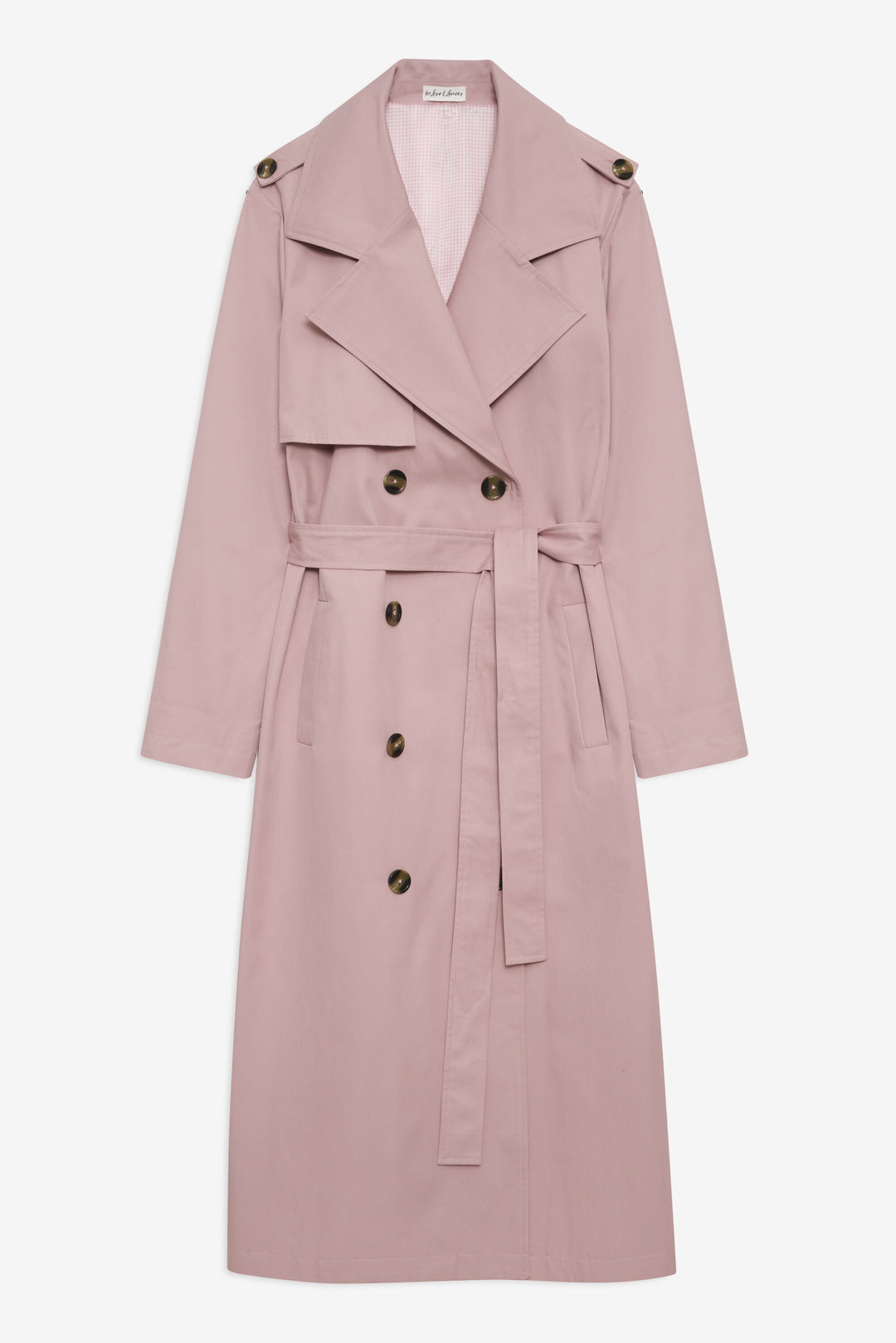 For Love and Lemons Reese Trench Coat - Mauve