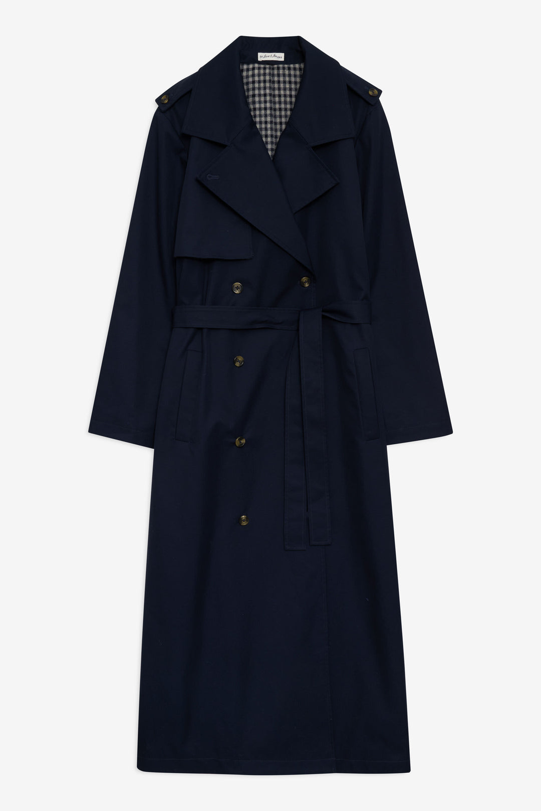 For Love and Lemons Reese Trench Coat - Navy