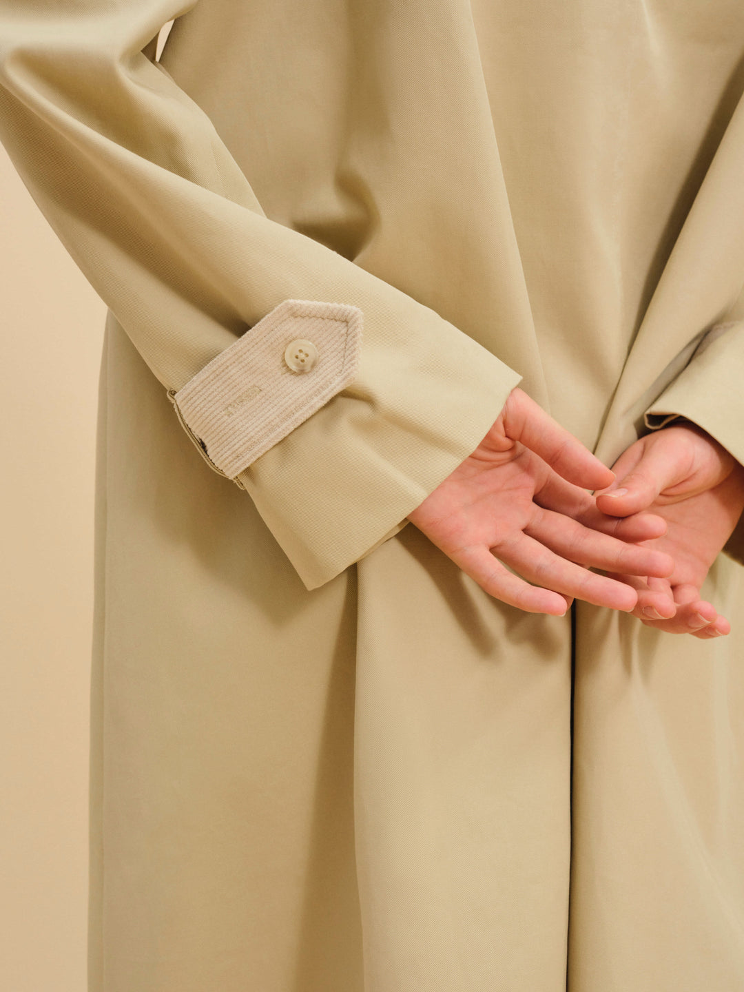 For Love and Lemons Gabardine Trench Coat - CAMEL