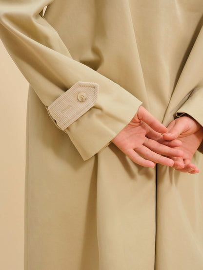 For Love and Lemons Gabardine Trench Coat - CAMEL