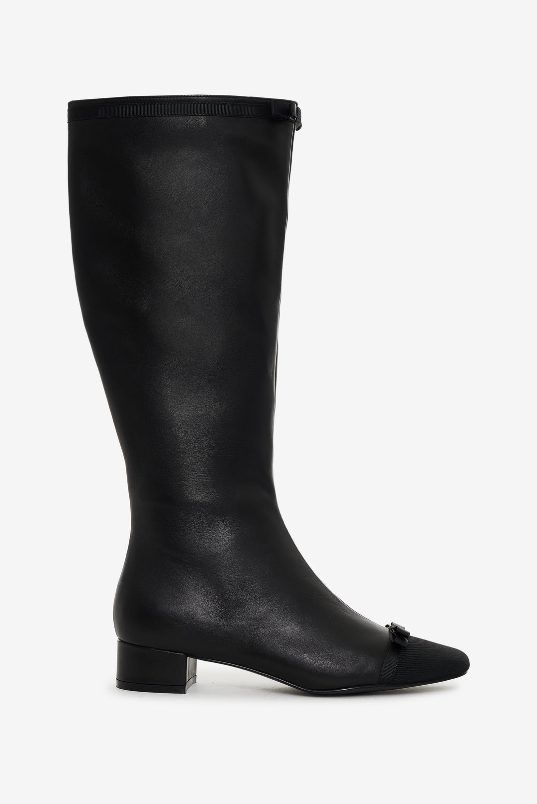 For Love and Lemons Claudine Cap Toe Boot - Black