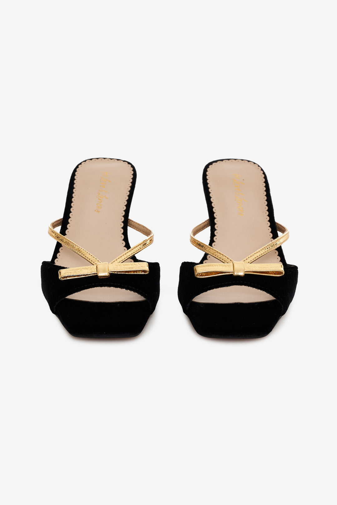 For Love and Lemons Grace Mule Heel - Black
