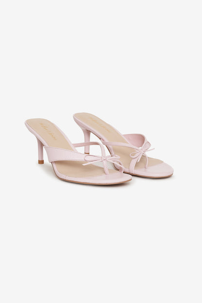 For Love and Lemons Elea Heel - Pink
