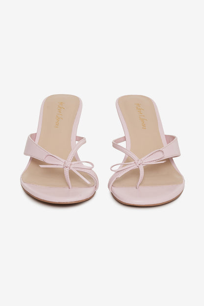 For Love and Lemons Elea Heel - Pink