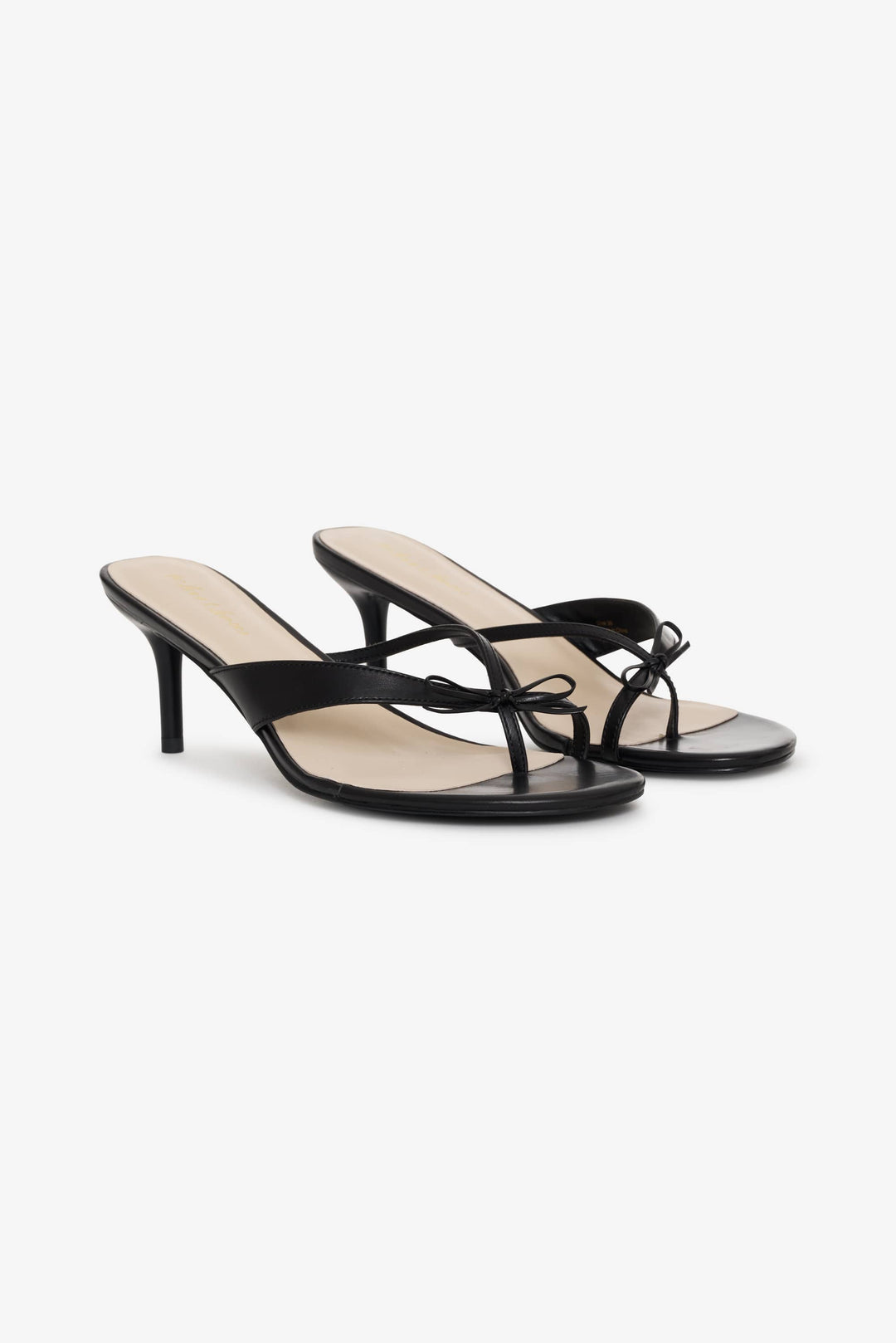 For Love and Lemons Elea Heel - Black