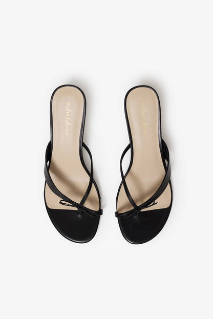 For Love and Lemons Elea Heel - Black