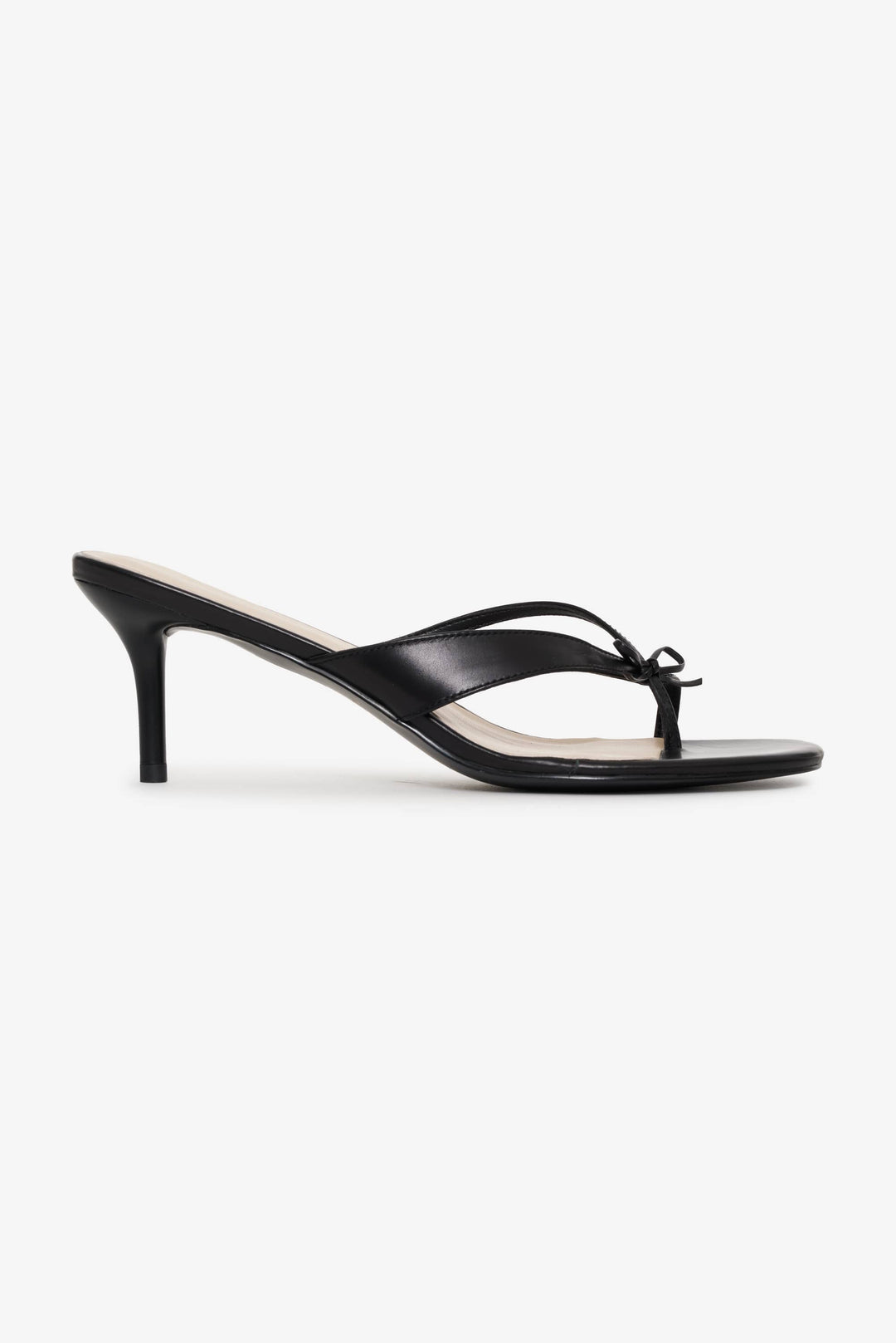 For Love and Lemons Elea Heel - Black