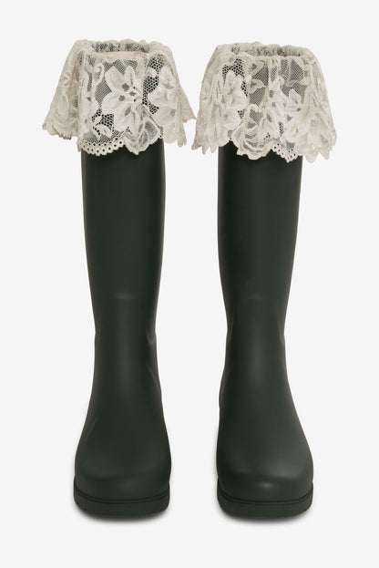 For Love and Lemons Brigitta Rain Boot - Evergreen