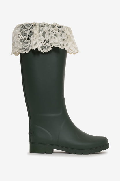 For Love and Lemons Brigitta Rain Boot - Evergreen