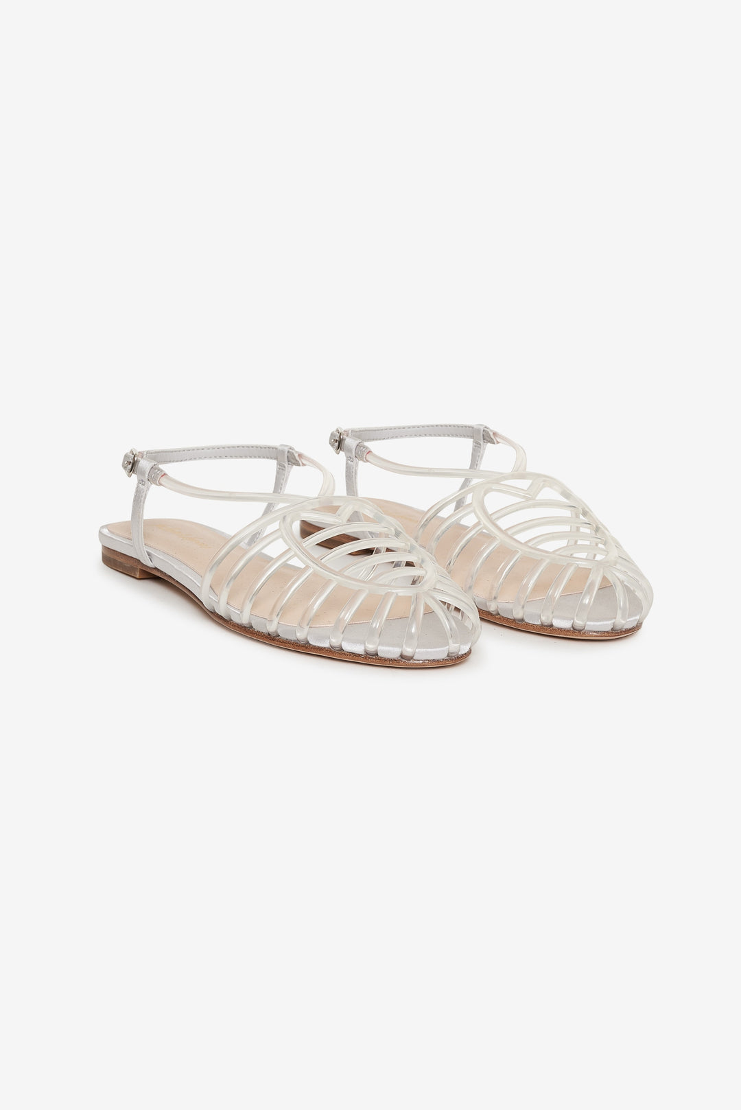 For Love and Lemons Penny Flat - White