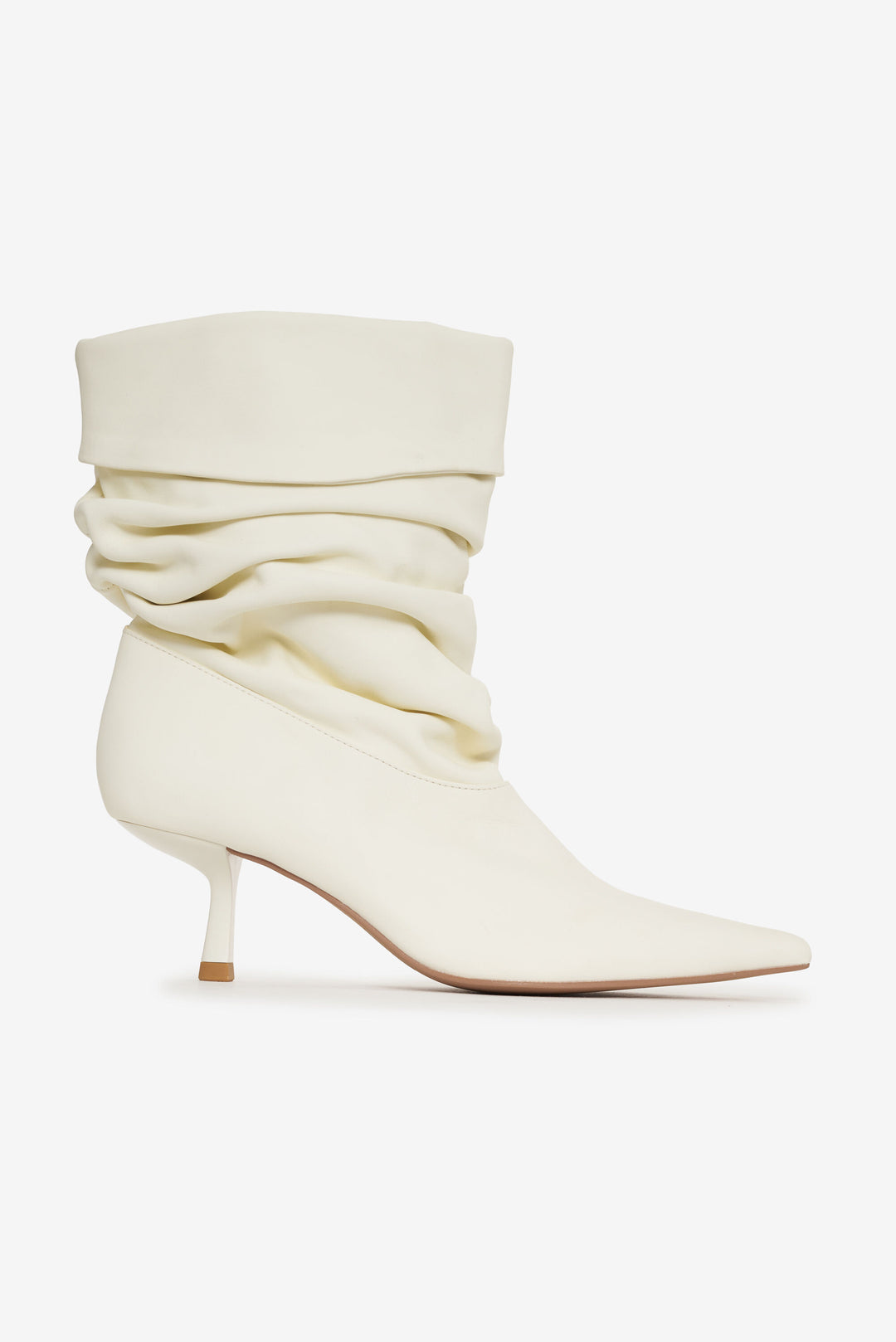 For Love and Lemons Verbana Slouch Boot - Cream