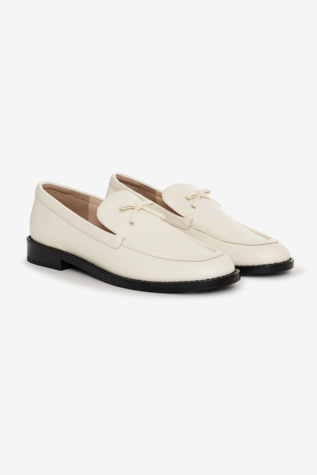 For Love and Lemons Helena Loafer - Cream