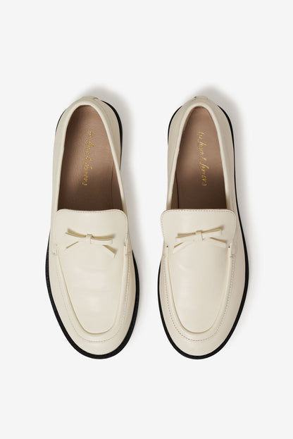 For Love and Lemons Helena Loafer - Cream
