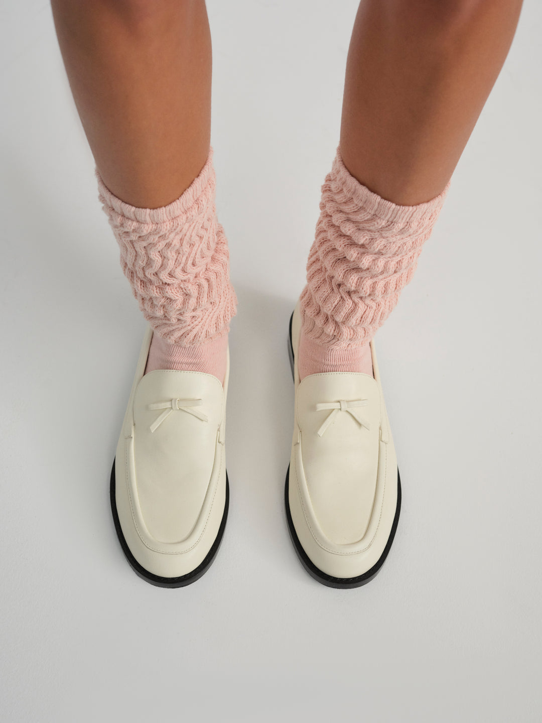 For Love and Lemons Helena Loafer - Cream