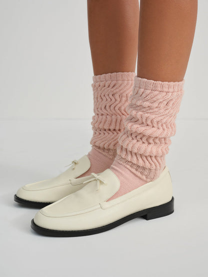 For Love and Lemons Helena Loafer - Cream